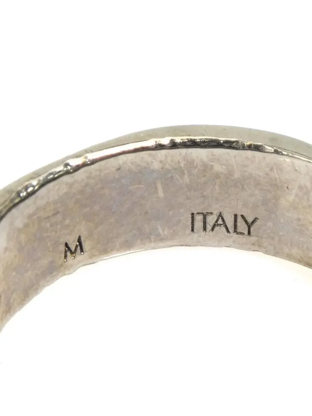 Auth Louis Vuitton Nanogram Ring Silver #302611L17B